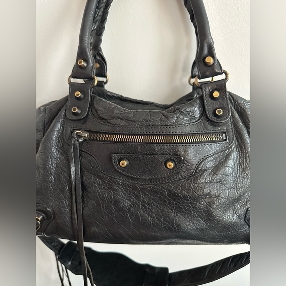 Balenciaga Classic Hardware City Bag in Black - Picture 4 of 16